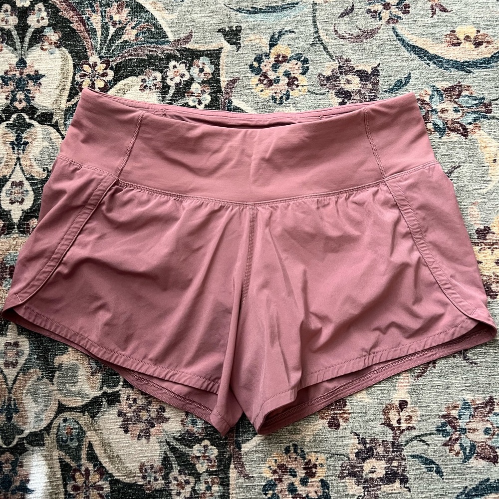 Lululemon Speed Up Shorts, size 4
